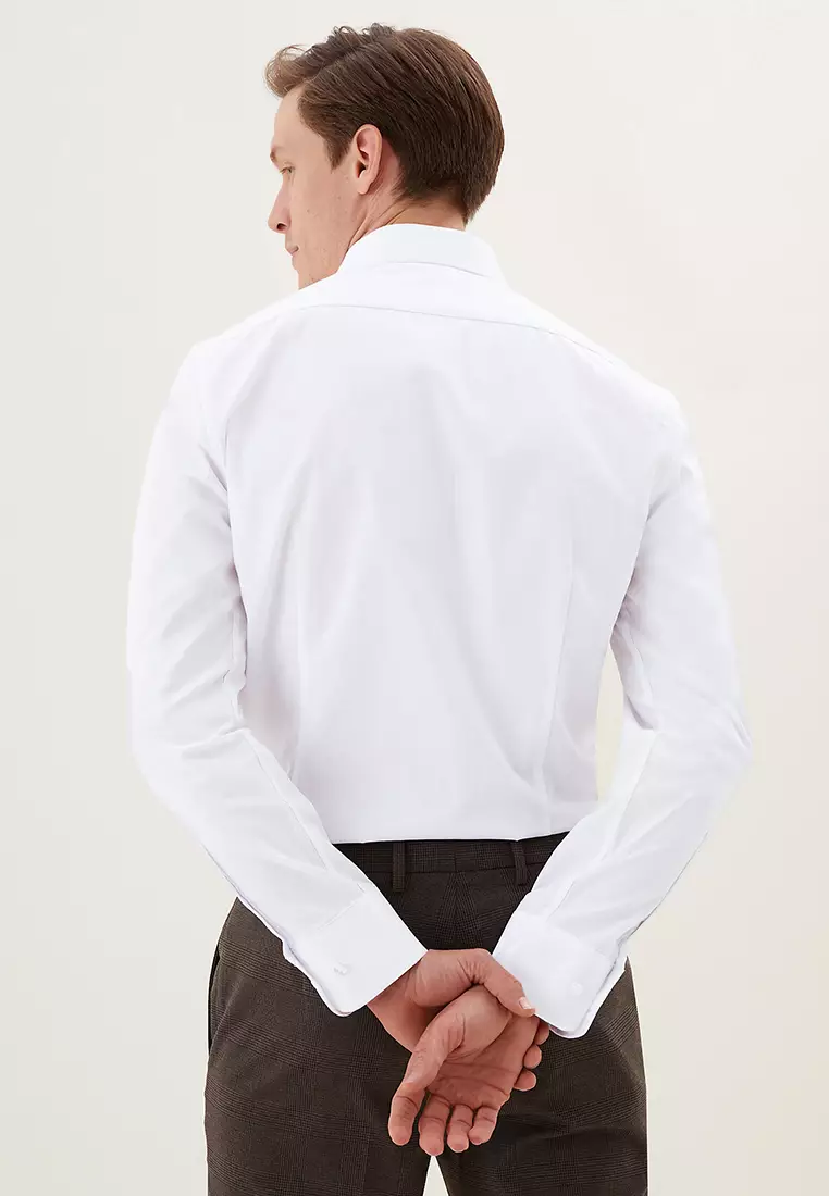 3 Pack Slim Fit Long Sleeve Shirts