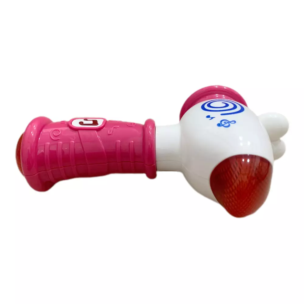 Freckles Baby Smart Toys Baby Hammer With Light and Music - PINK - (Termasuk Baterai) - Mainan Aktivitas Edukasi Bayi