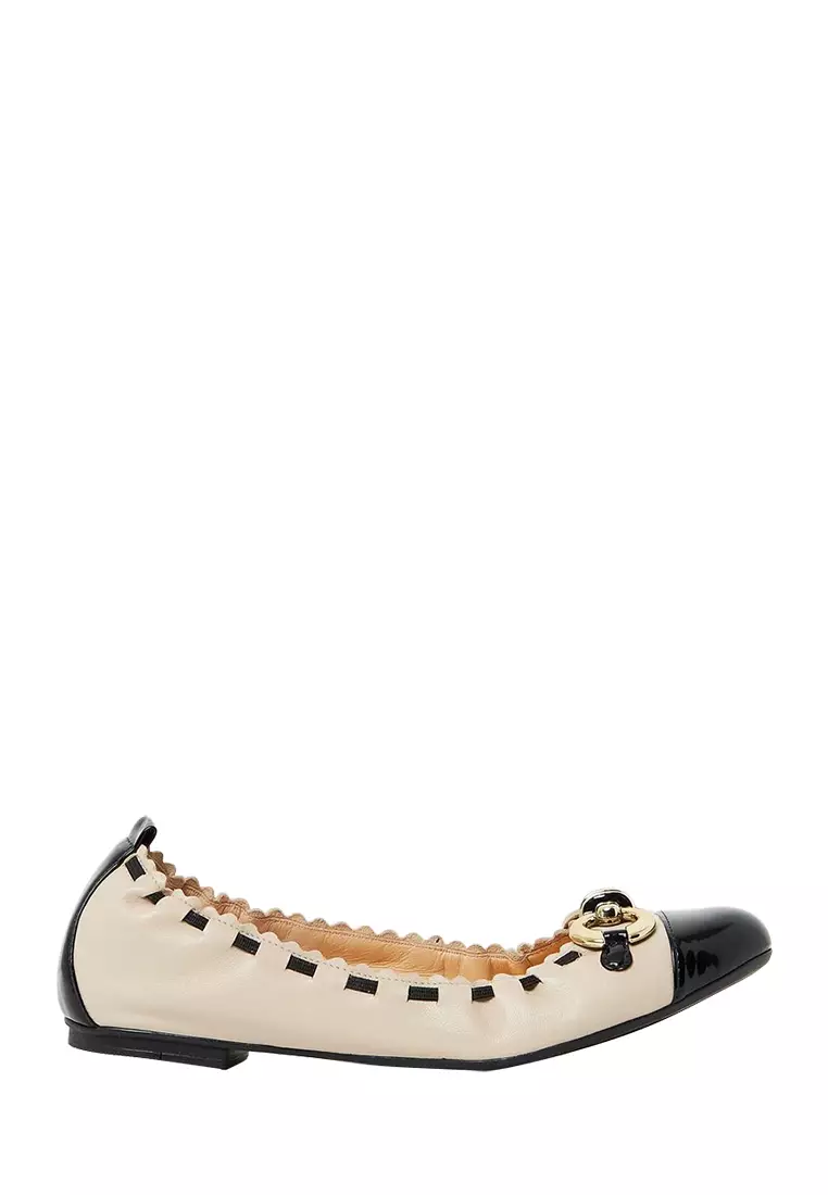 Elasticated deals ballet flats