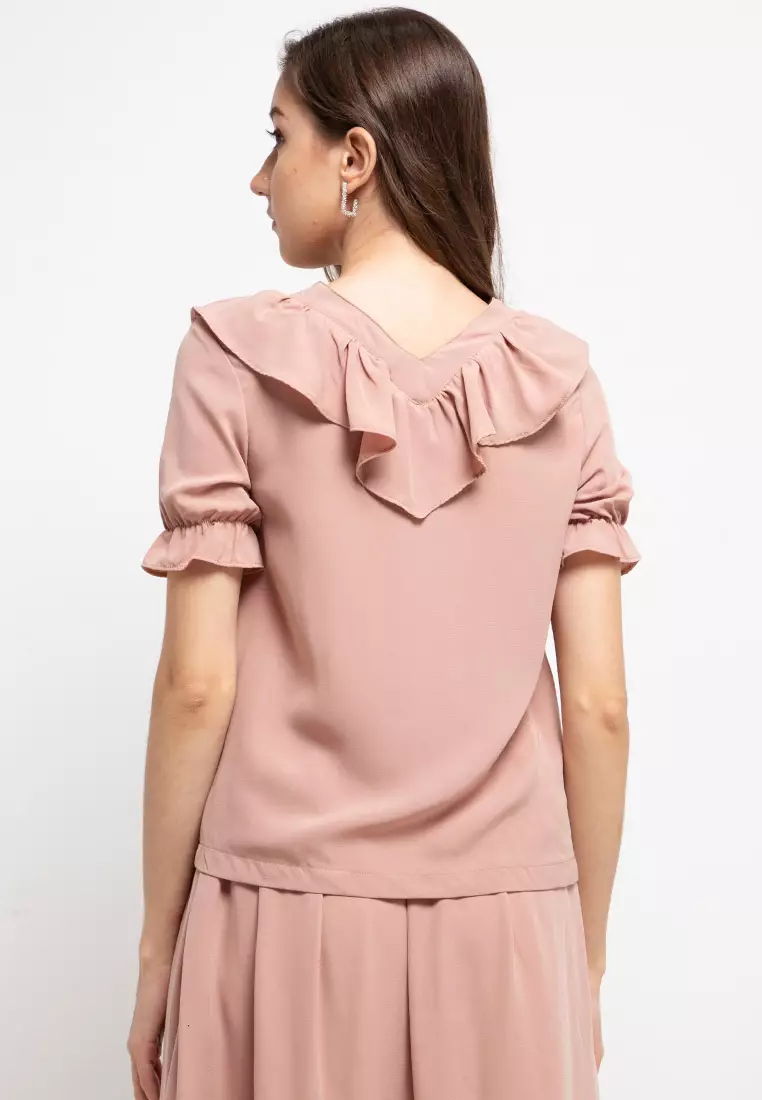 Taylor Ruffle Blouse