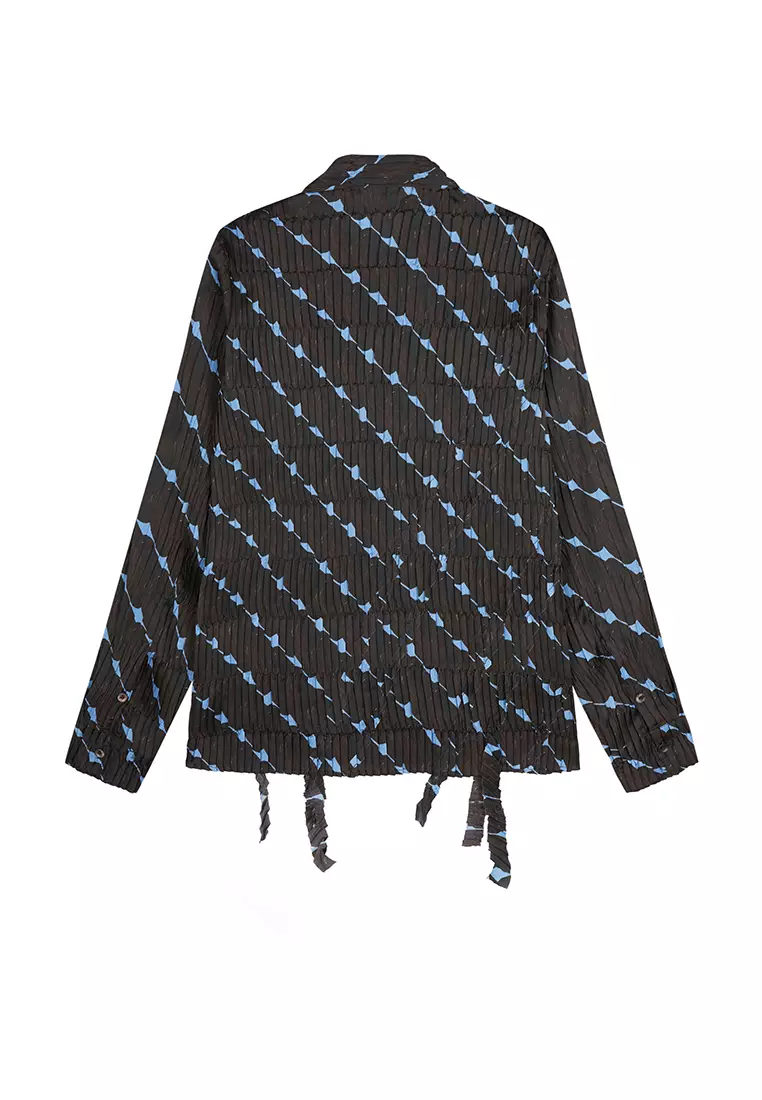 Slim long-sleeved shirt