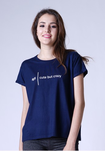 Gee Eight #G8 Cute But Crazy Navy Tees (T3146)