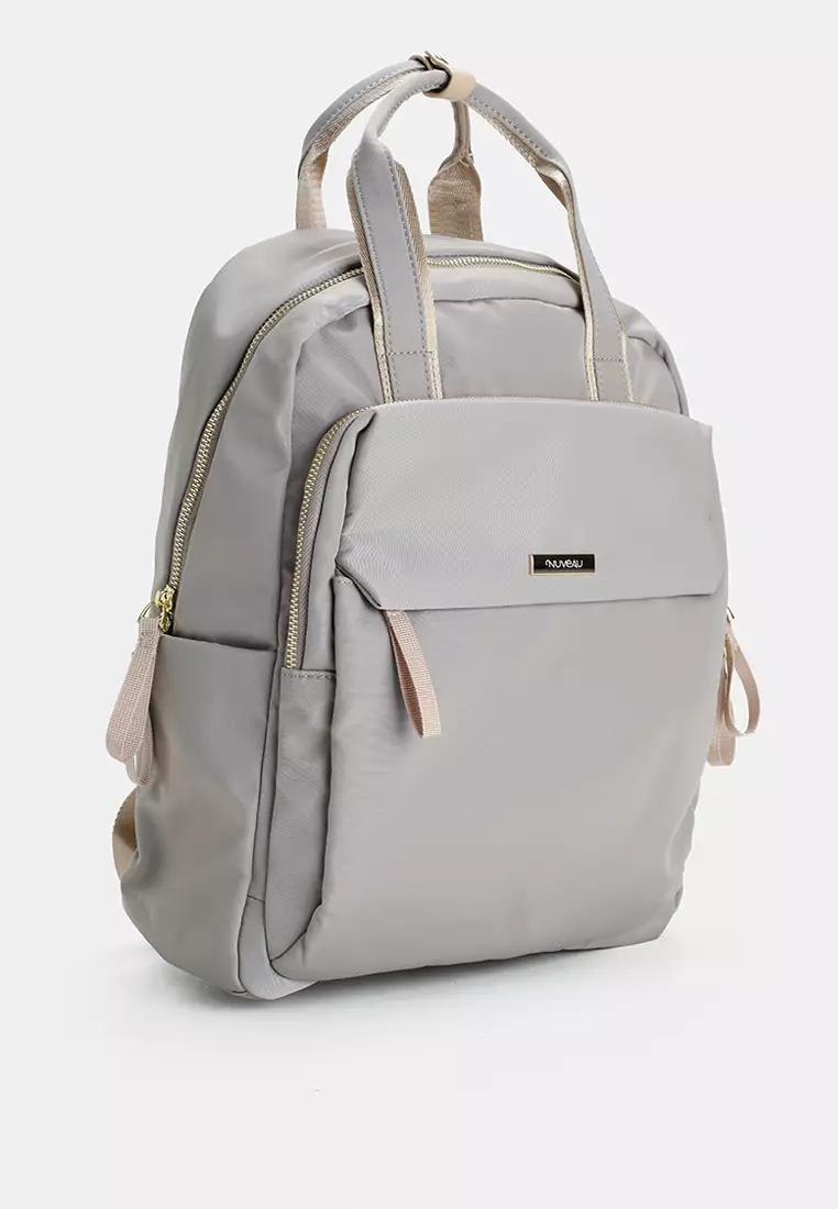 Premium Oxford Nylon Laptop Backpack with Top Handle