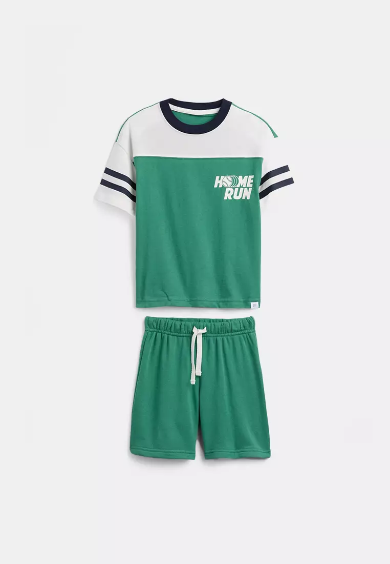2-Piece Sport Logo Outfit Set