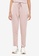 LC WAIKIKI pink Women Elastic Waist Plain Sweatpants 494DCAA19D2A32GS_1