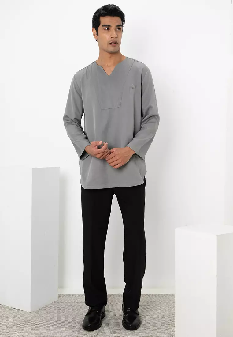 D'mir Telok Belanga Shirt - Tencel Cotton 天丝棉