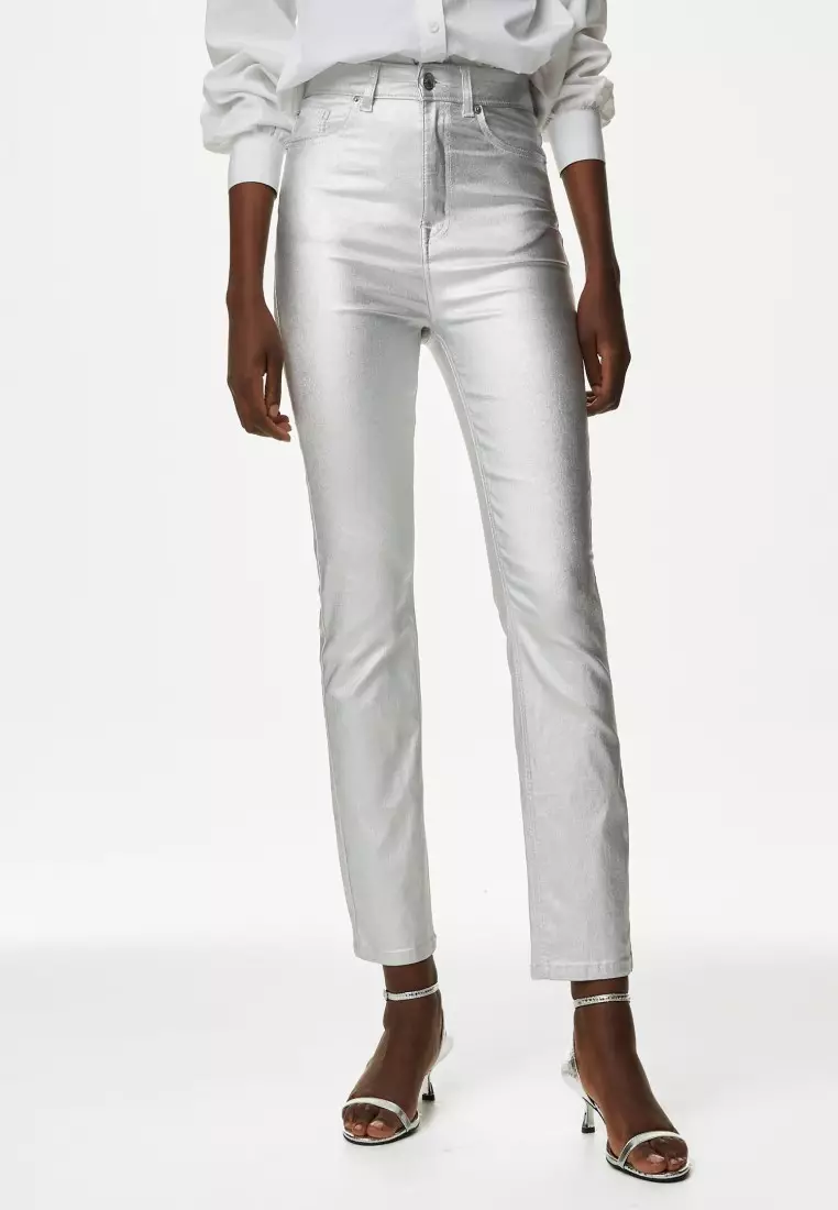 Hollister White Jeggings Size 15 - 67% off