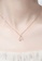 ZITIQUE gold Women's Diamond Embedded Spoon & Fork Necklace - Rose Gold BC95CACE3A0003GS_3