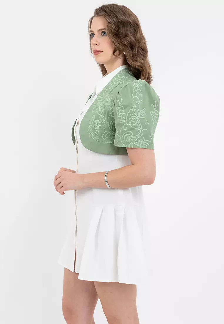 Azali Butterfly Sleeves Filipiniana Bolero