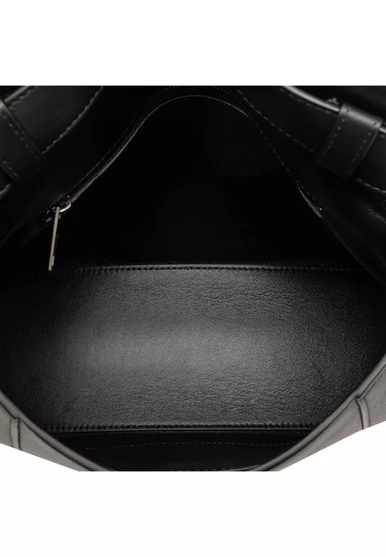 Pre-Loved Balenciaga Small Calfskin Downtown Crossbody