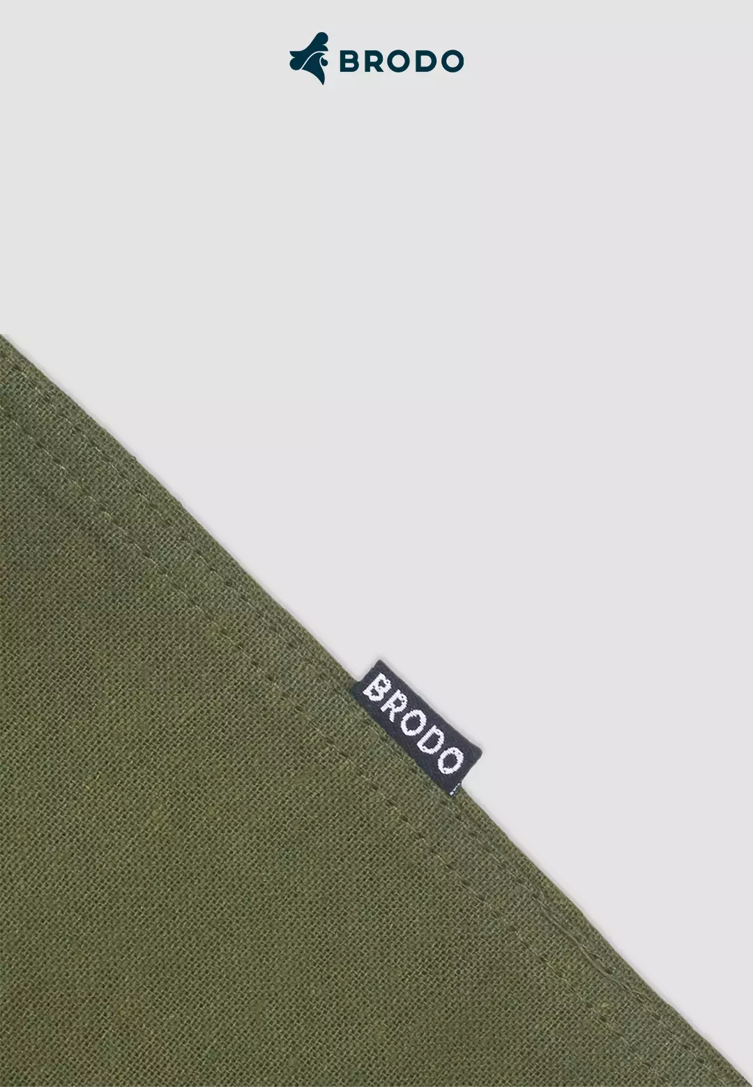 BRODO - Kemeja Broshirt Long Olive Size L