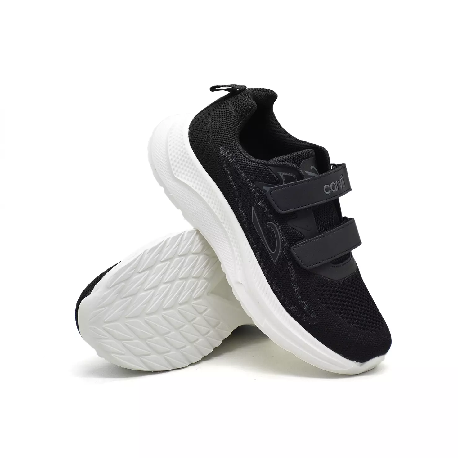 Carvil Sepatu Anak Castle-01 Black/White