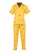 F.101 yellow Cotton Short Sleeve Pajama Set C4EB9AA57F9B37GS_5