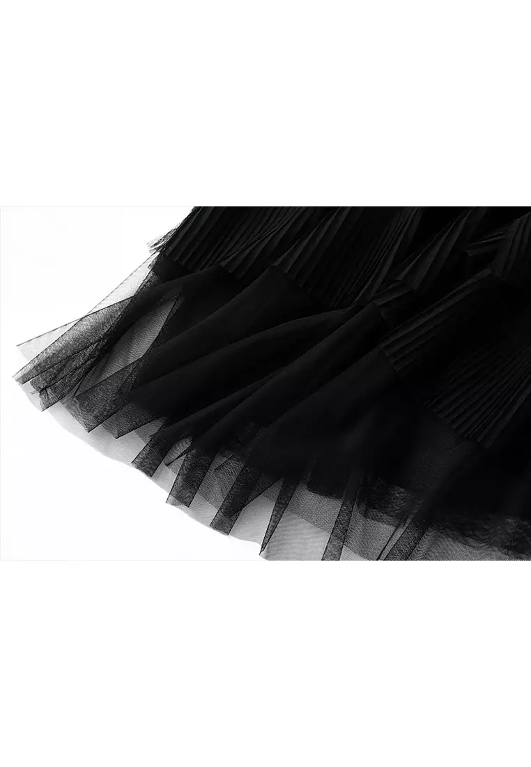 Spring Multilevel Tiered Skirt AF8552
