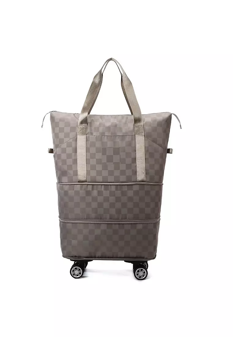 Luggage with backpack straps top