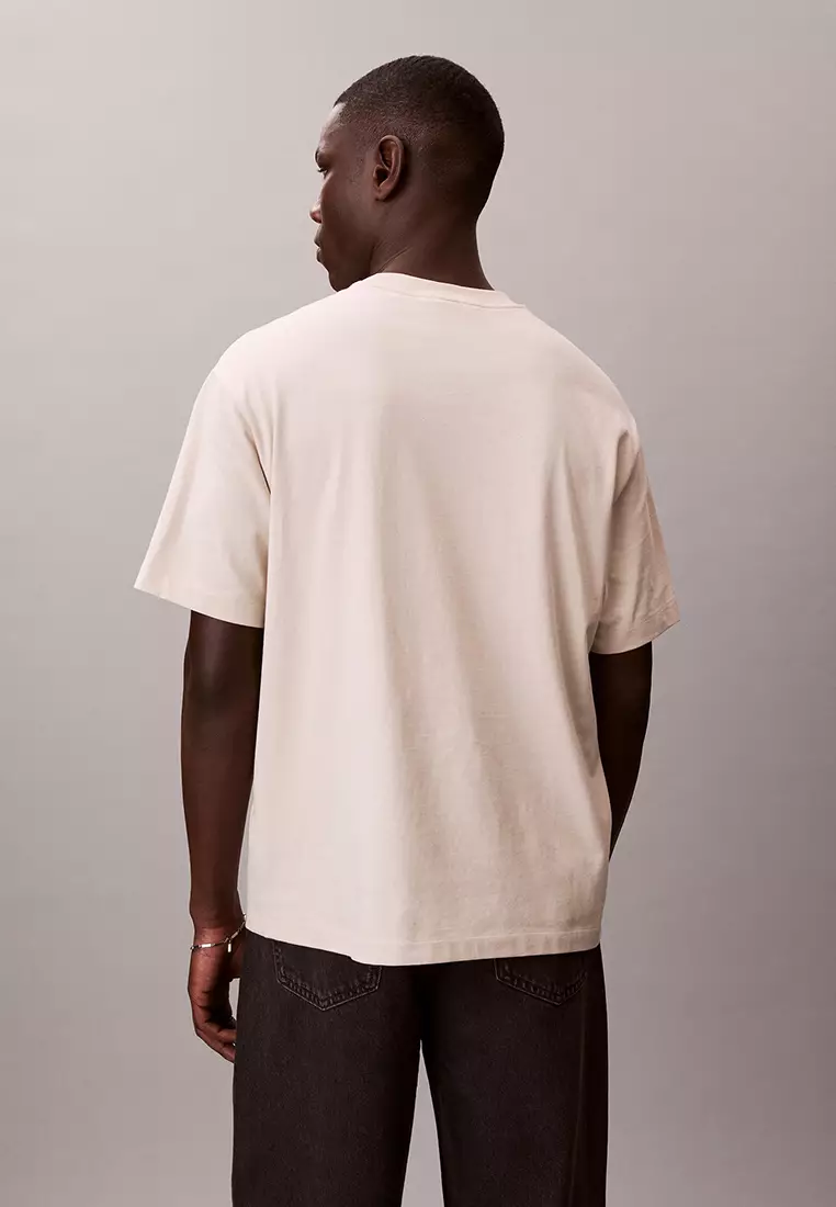 商標圓領T恤 - Calvin Klein Jeans