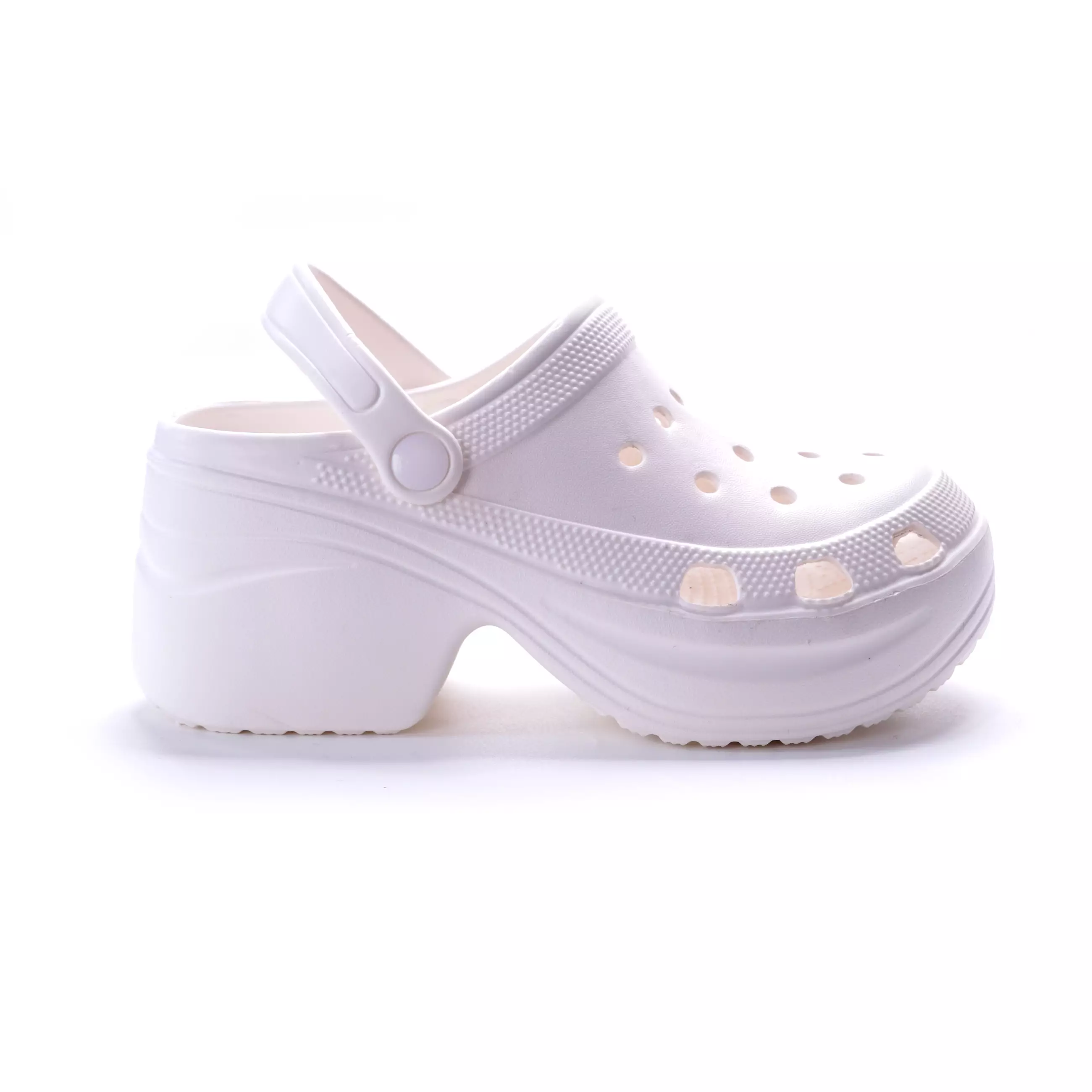 ZANDILAC - SANDAL WANITA DEWASA BZ230142WD - PUTIH full karet