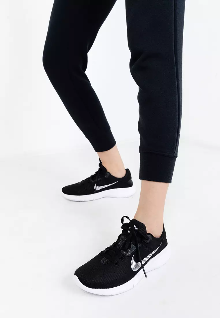 Nike flex black shoes best sale