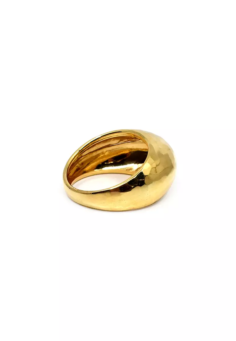 18K Yellow Gold Lady Ring