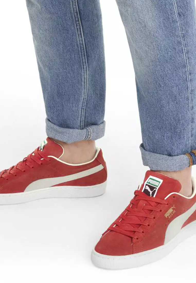Puma suedes red discount