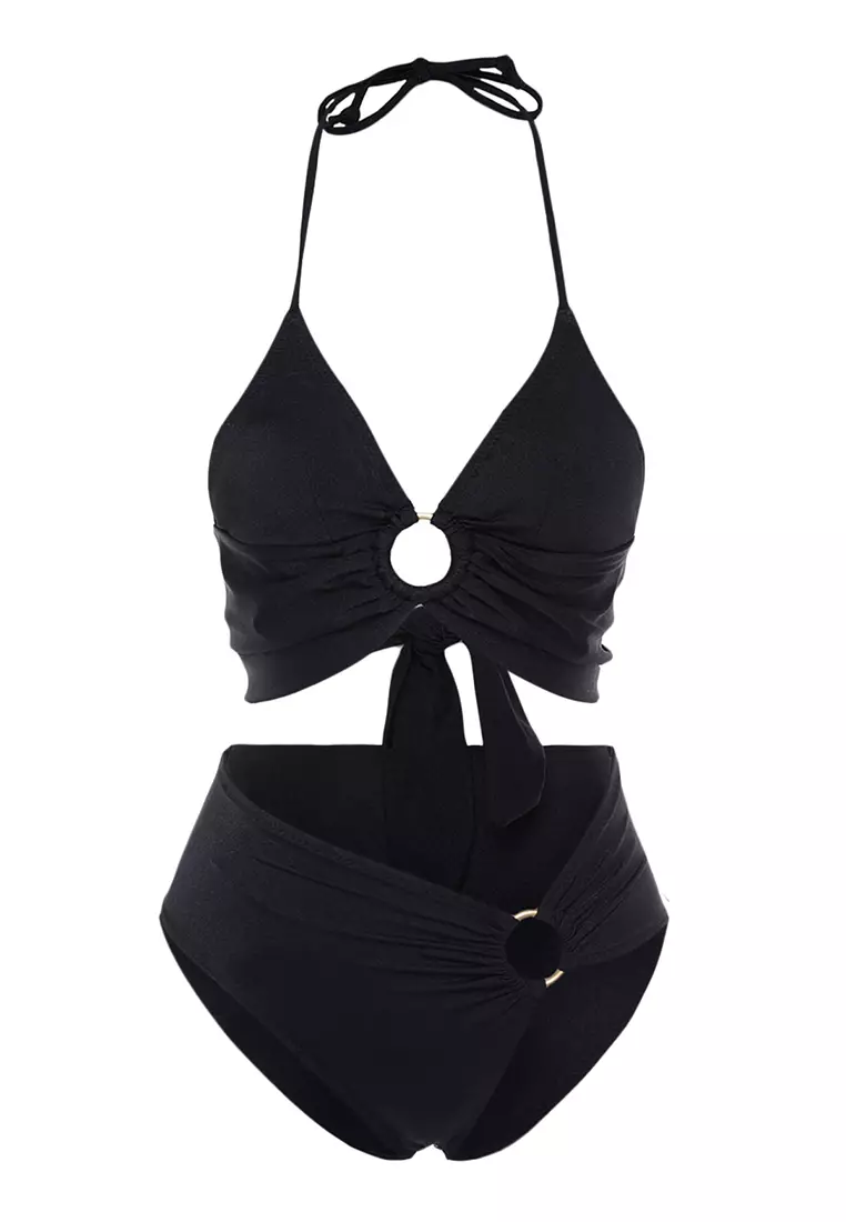 Ring Detail Bikini Set