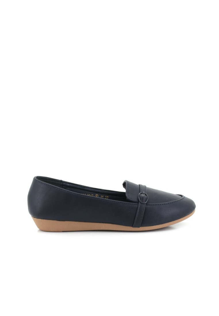 [Online Exclusive] BATA Women Navy Loafers - 5809042