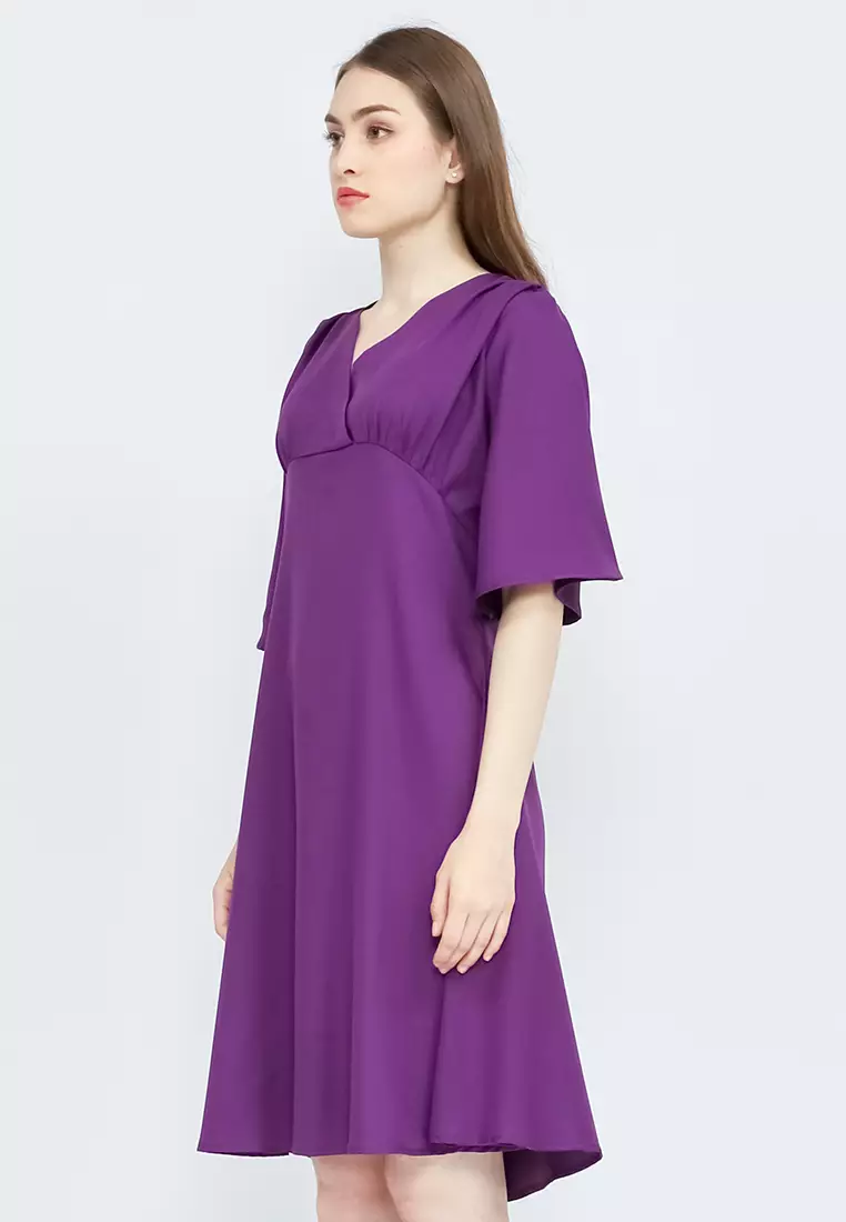 Jual Urban Exchange Urban Exchange Paloma Purple Dress Original 2024