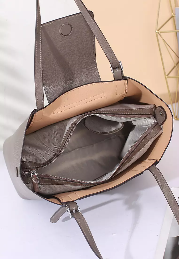 Buy XAFITI Brand New Top Grain Cowhide Shoulder Tote Bag 2025