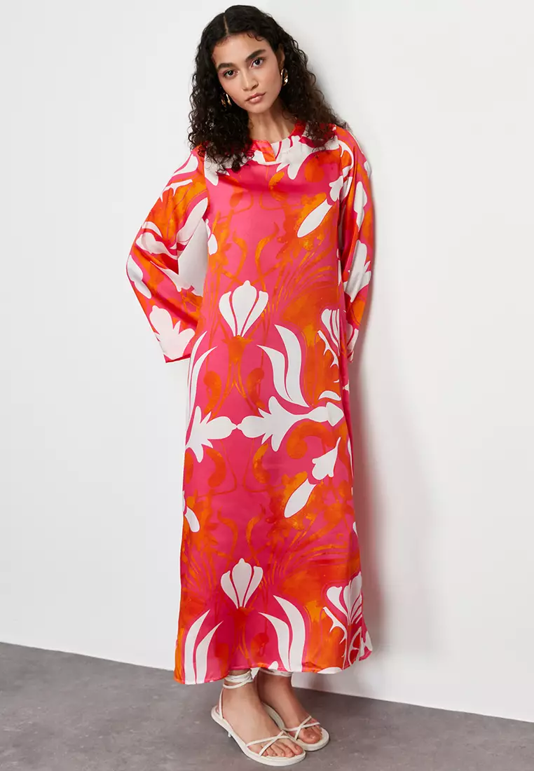 MODEST Printed Dress