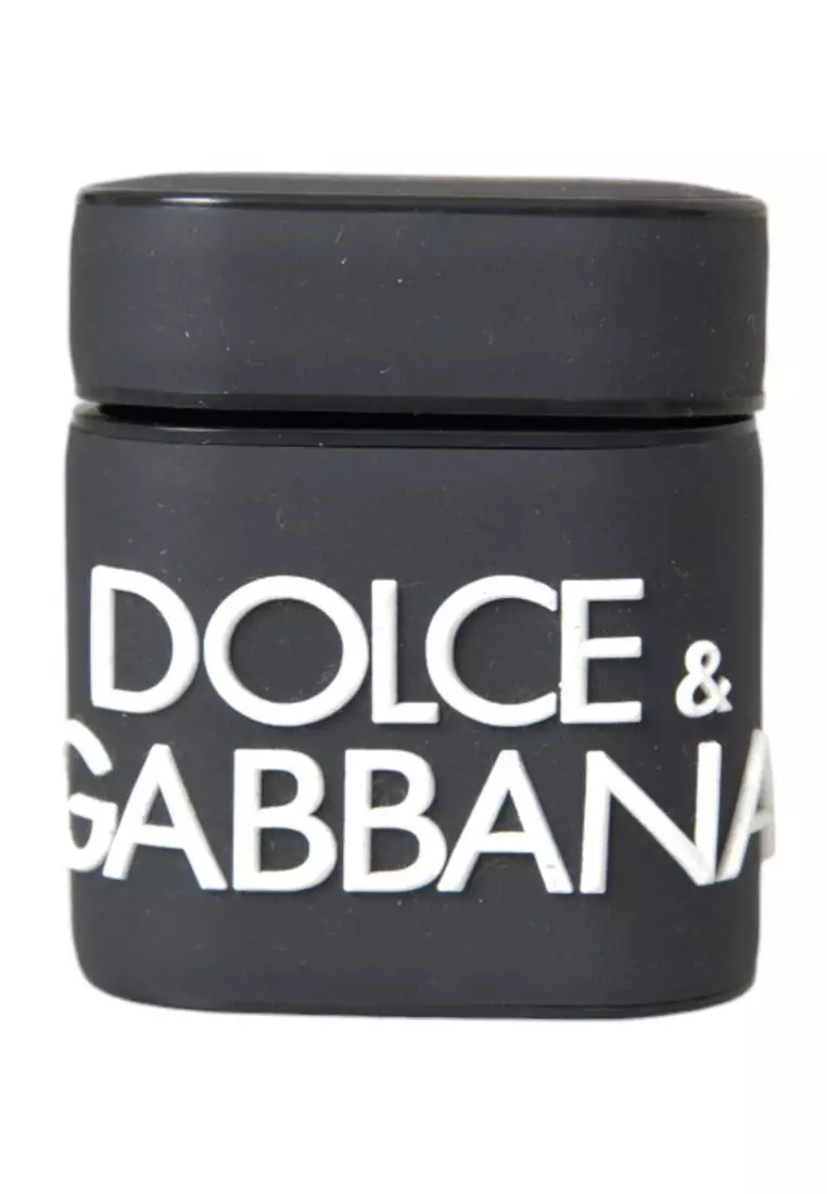 Dolche and Gabbana Airpods proケース Dolce & Gabbana DG-logo Airpods Pro Case | Black | FARFETCH