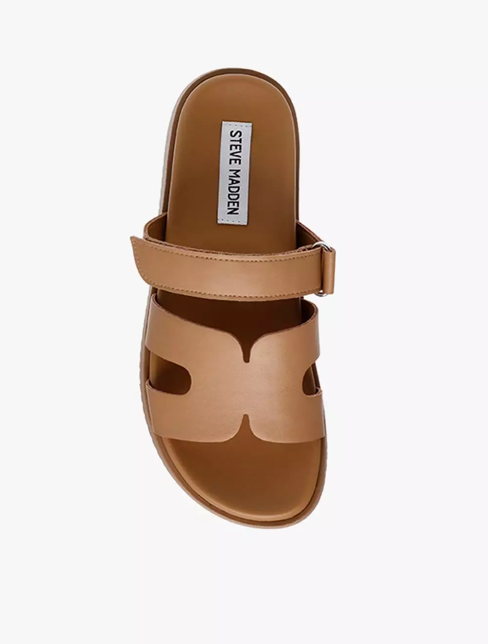 Steve Madden MISSILE Women's Flat Sandals - Brown