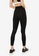 ADIDAS black hyperglam high rise long tights C8E93AAA9BE947GS_2