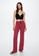 Mango pink Straight Textured Trousers E7A6CAA04A7444GS_5