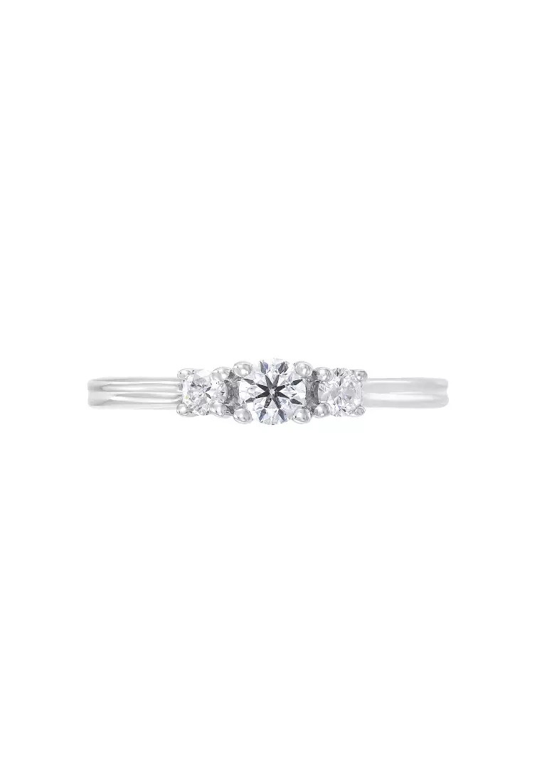 HABIB Diamond Ring in 375/9K White Gold 119700922(WG)