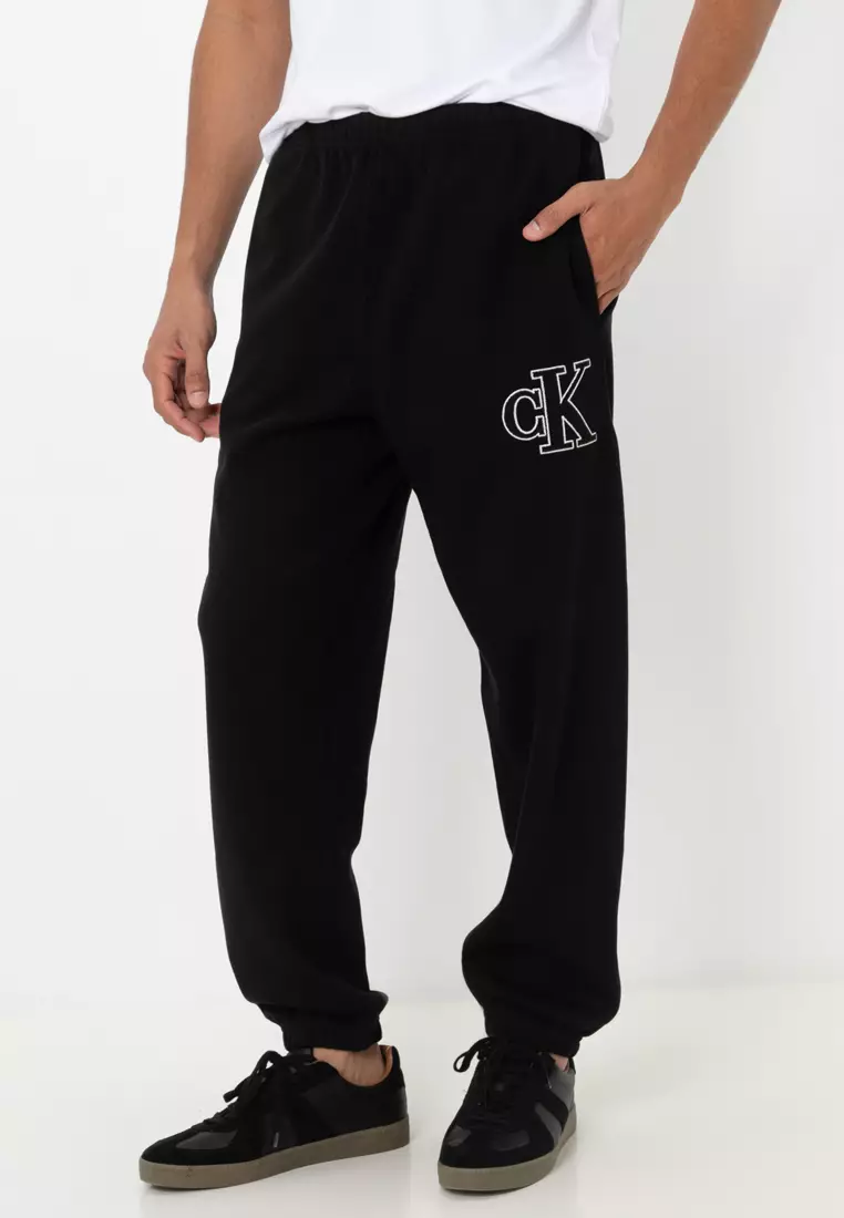 Buy Calvin Klein Double Knit Rib Joggers Calvin Klein Jeans