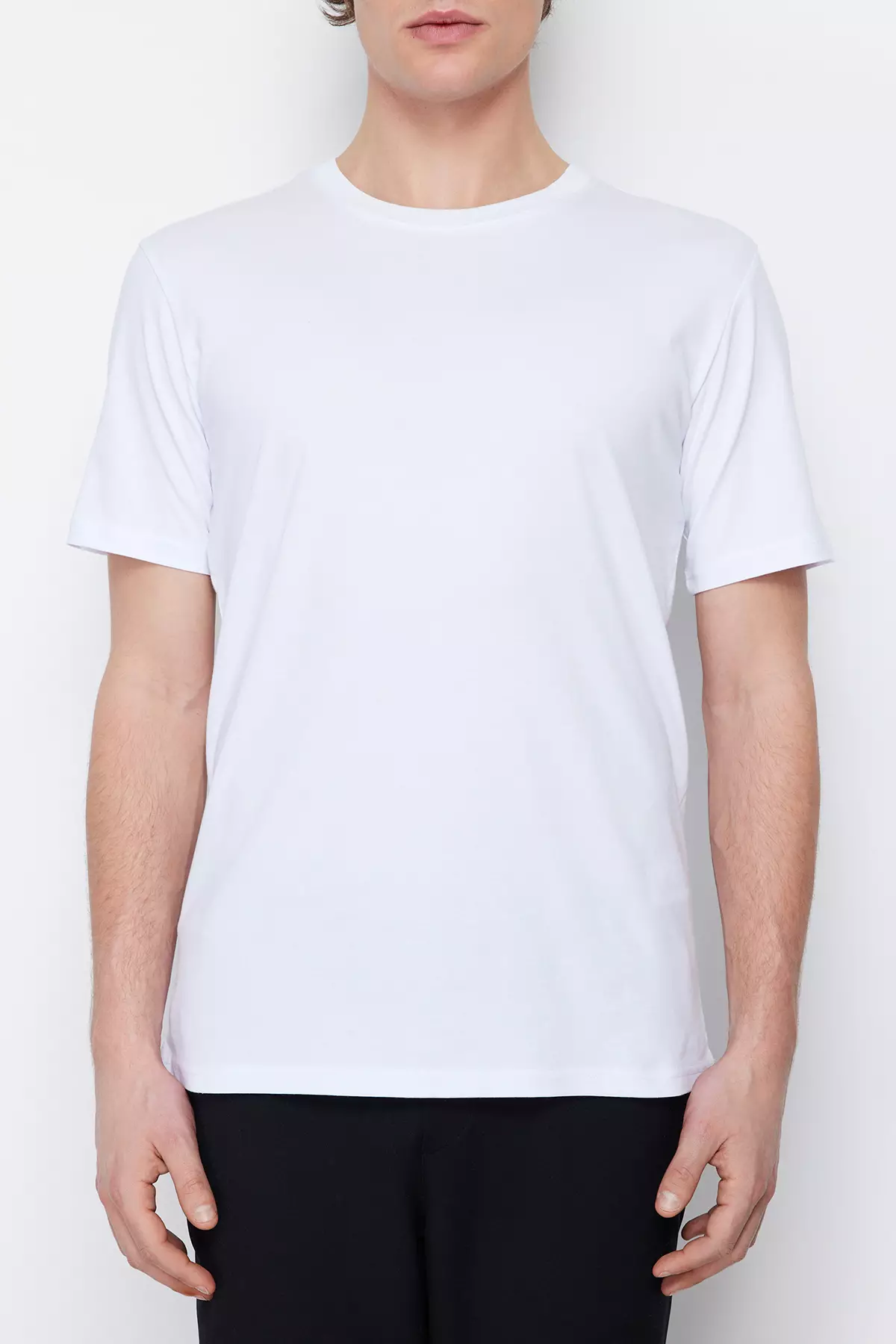 Basic Crew Neck Slim Fit T-Shirt
