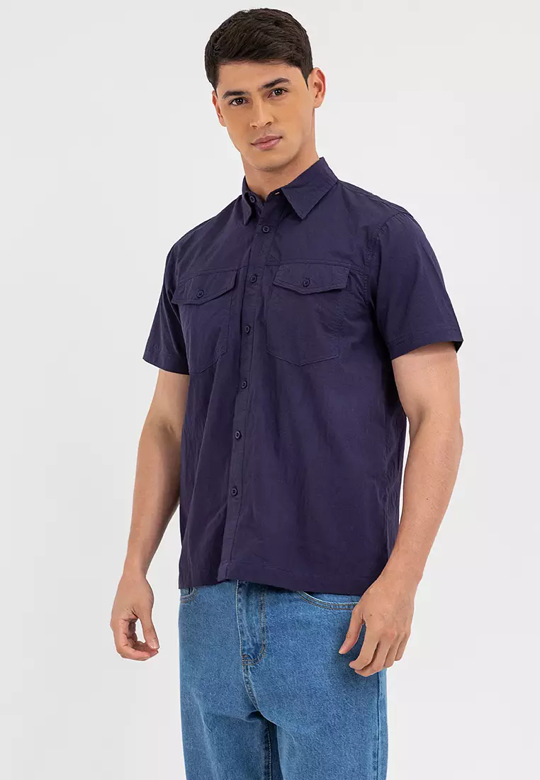 Men's Polo #2 Button Down Navy