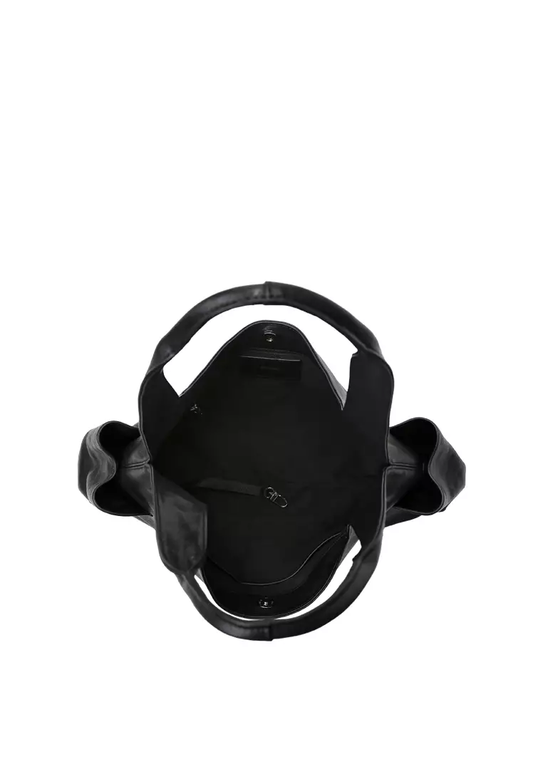 LEXI Side Pocket Hobo Bag II - Black