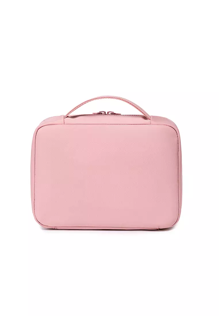 Waterproof Zippered Toiletry Pouch Travel Makeup Bag For Women