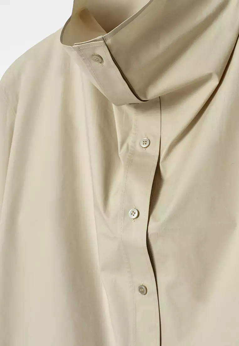 DseconD 24SS Funnel Collar Shirt