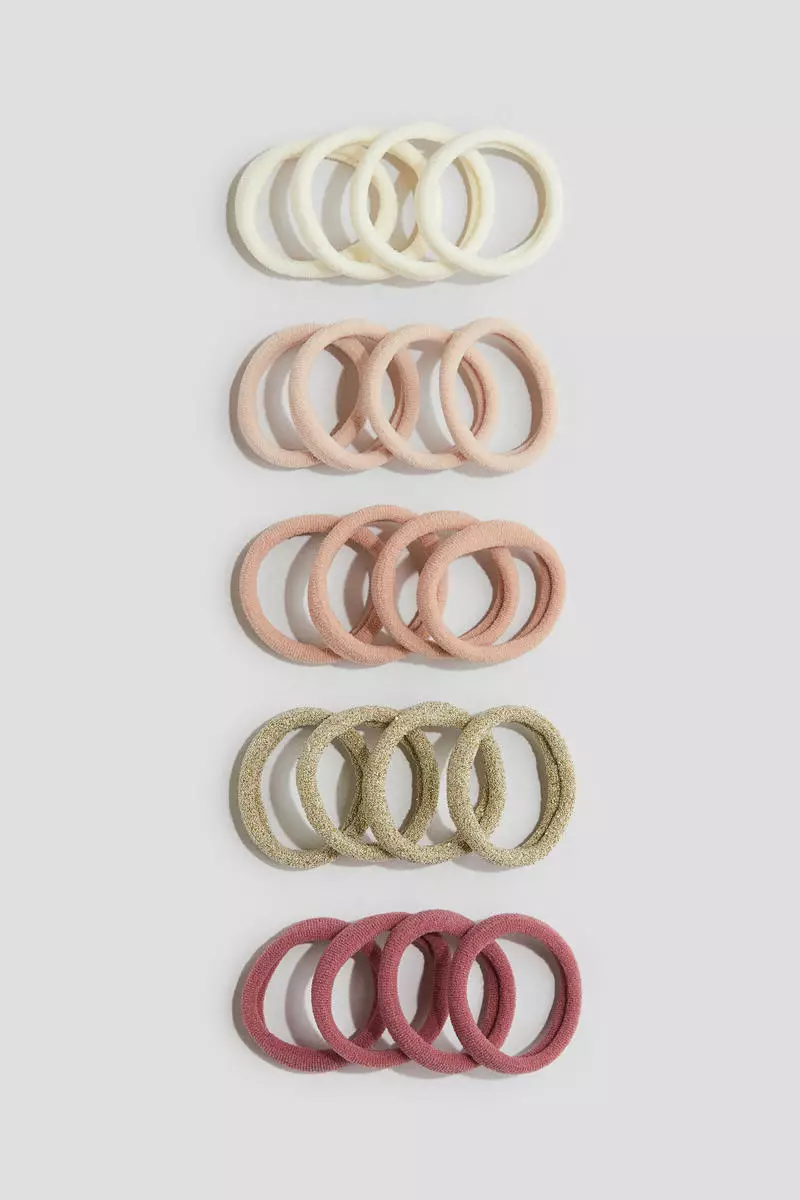 20-pack hair elastics