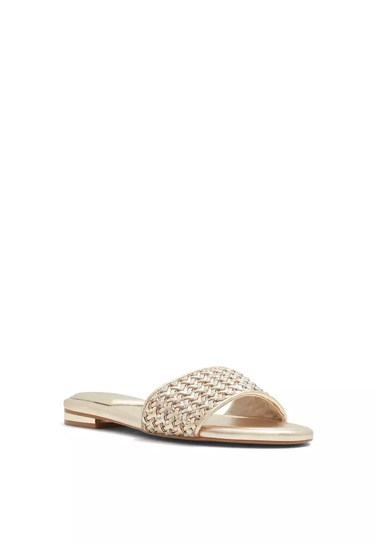 Aldo gold clearance slides