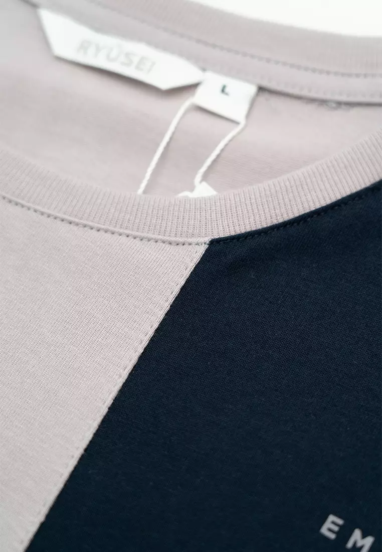 Ryusei Kaos Pria Change Cloud Grey