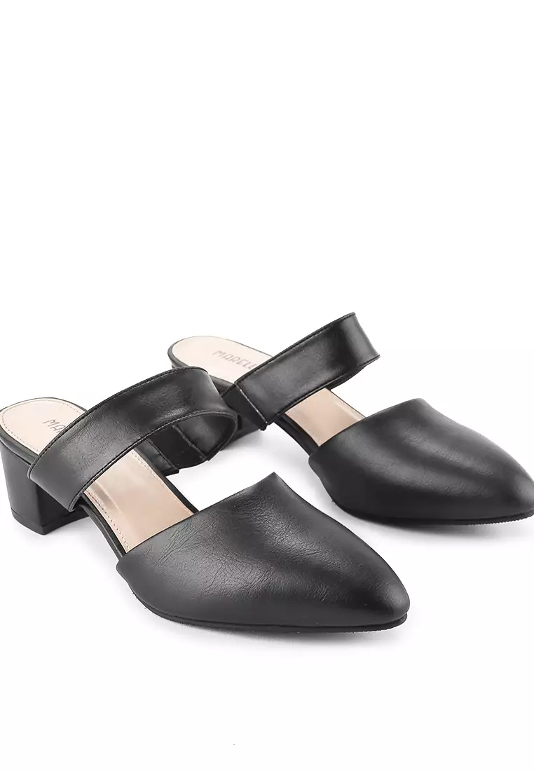 Caroline Sandal  mules Heels Wanita