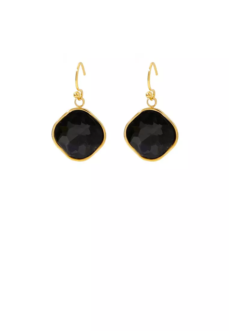 Gold geometric clearance earrings