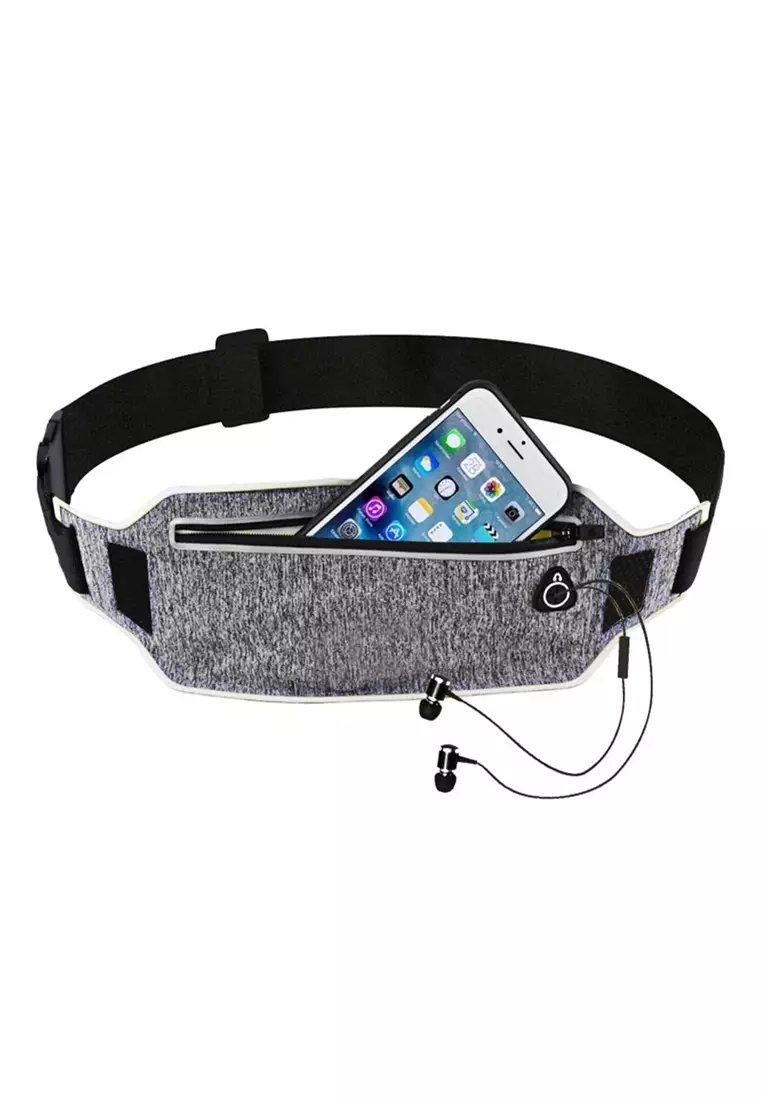 Tas Pinggang Running Waist Bag Multifungsi Material Lycra Fabric ORIGINAL