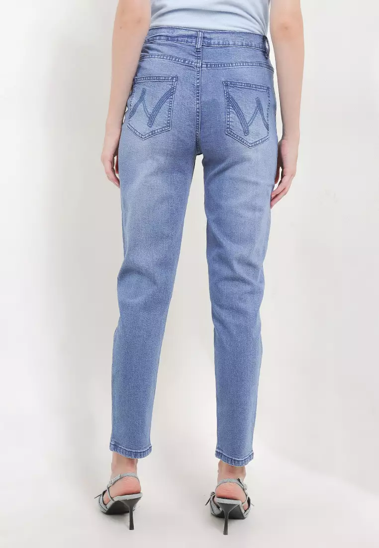 Adira Slim Fit Denim Pants