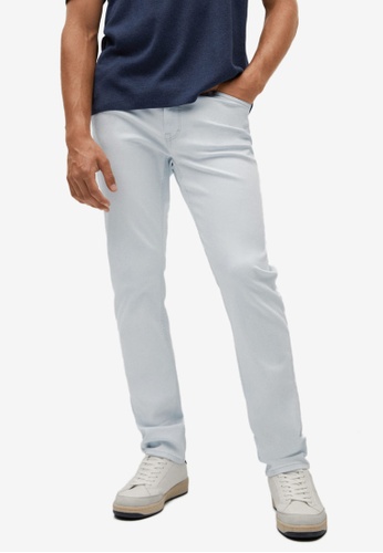 MANGO Man blue Slim Fit Ultra Soft Touch Patrick Jeans A2A1BAA7031CE2GS_1