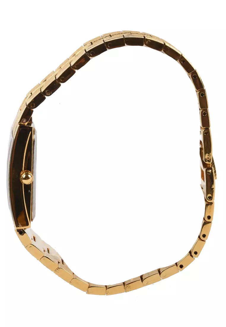 Jam Tangan Wanita - Gold - Stainless Steel Bracelet - 571M-A