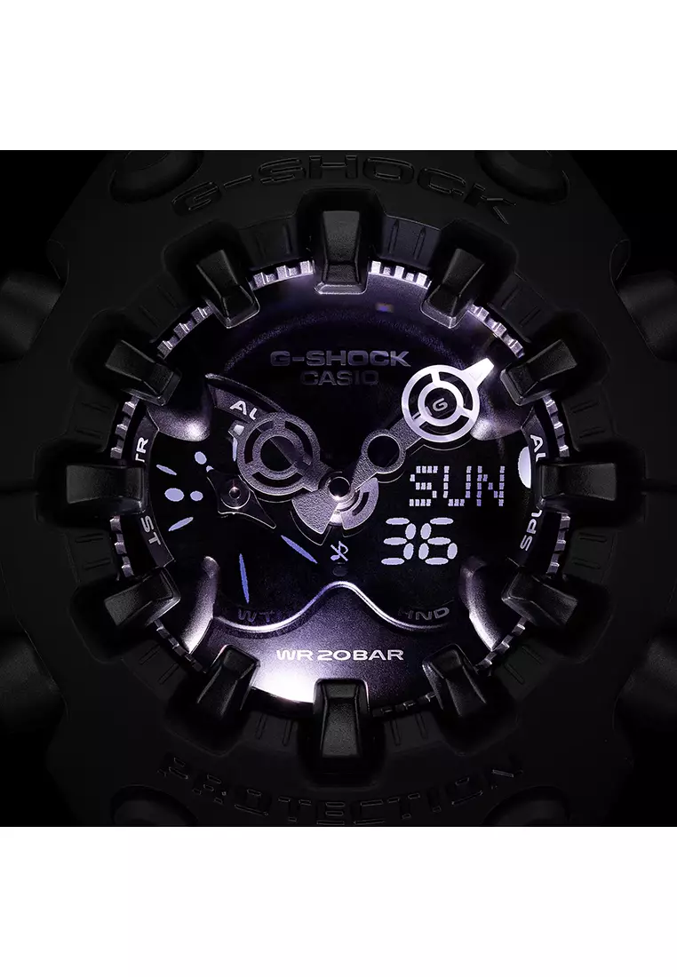 GA-V01-1A Men’s Analog Digital Watch Black Resin Band